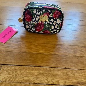 Betsy Johnson makeup bag Brand New!!